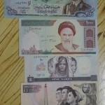 イラクと北朝鮮の紙幣　Iraqi bill and North Korean bill